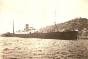 Shell oil tanker Pyrula 1921